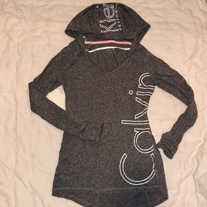 Calvin Klein hooded sports shirt